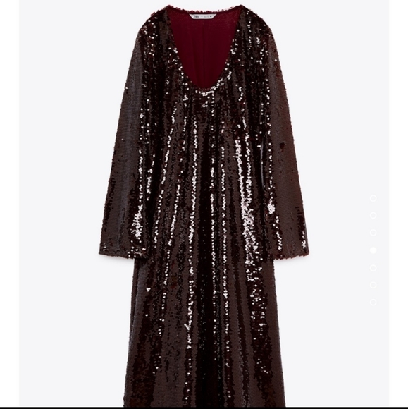 Zara Sequinned Limited Edition Dress - Picture 10 of 16